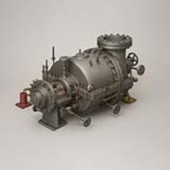 100kW expansion turbine